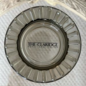 Authentic vintage Claridge Hotel & Casino in Atlantic City NJ ashtray